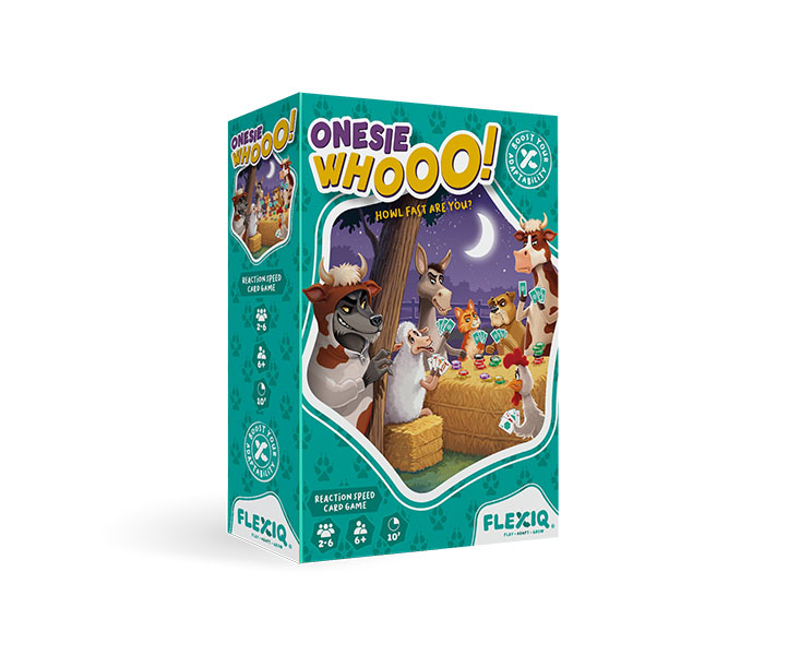 260703-FlexiQ-FXG 702-OnesieWhooo!-1-Box-Front-ML-UK-LR-v1 Flexiq Games - Onesie Whooo! game - box