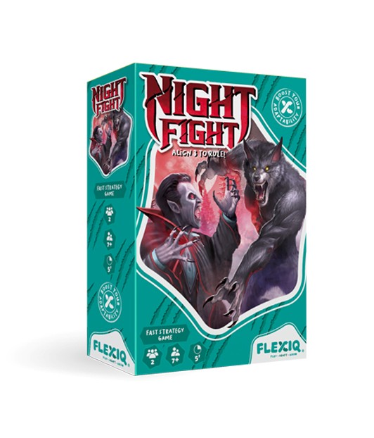 Night Fight - FlexiQ Games - speldoos
